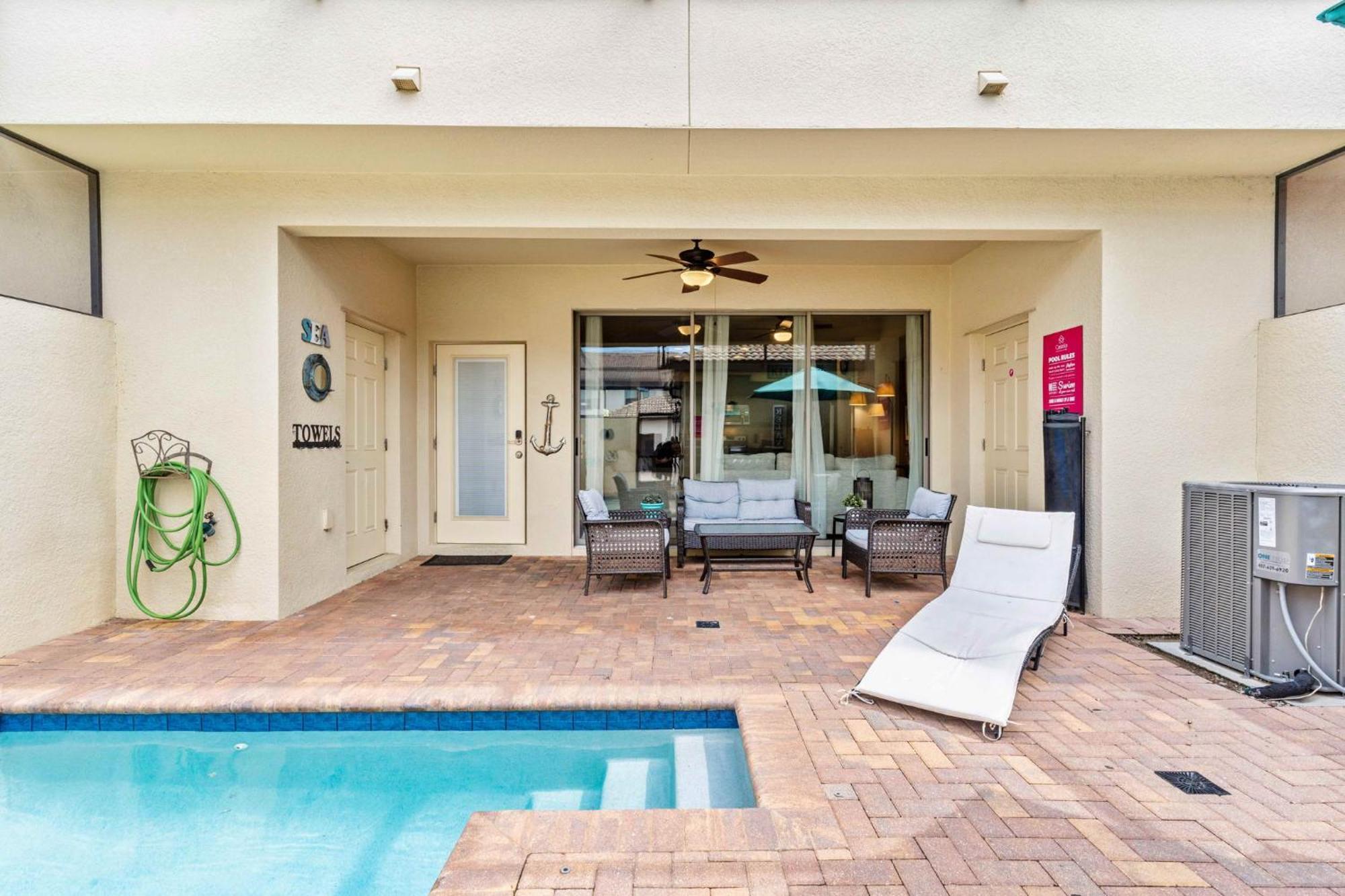 Townhome With Private Pool, Bbq & Free Waterpark Kissimmee Exterior foto